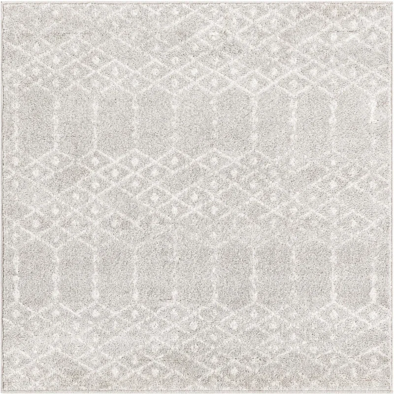 enrejado pacifica geometrico en gris claro