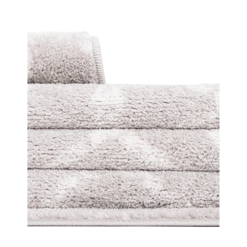 enrejado pacifica geometrico en gris claro