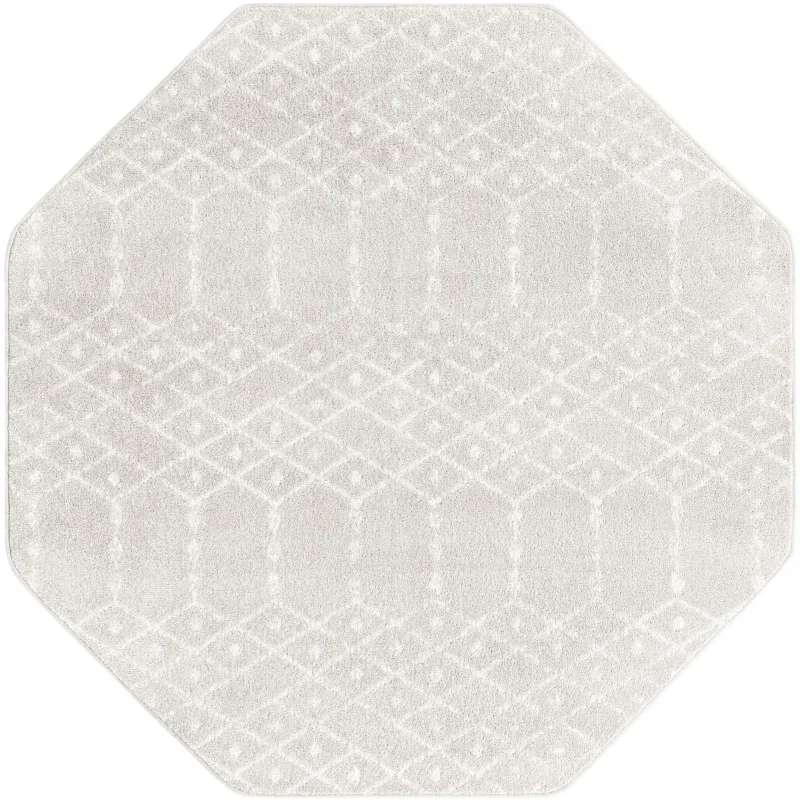 enrejado pacifica geometrico en gris claro