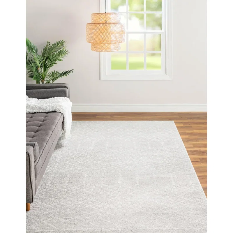enrejado pacifica geometrico en gris claro