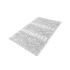 enrejado pacifica geometrico en marfil y negro