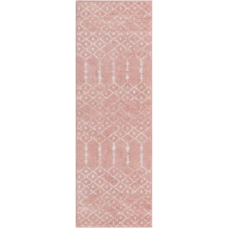 enrejado pacifica geometrico en rosa