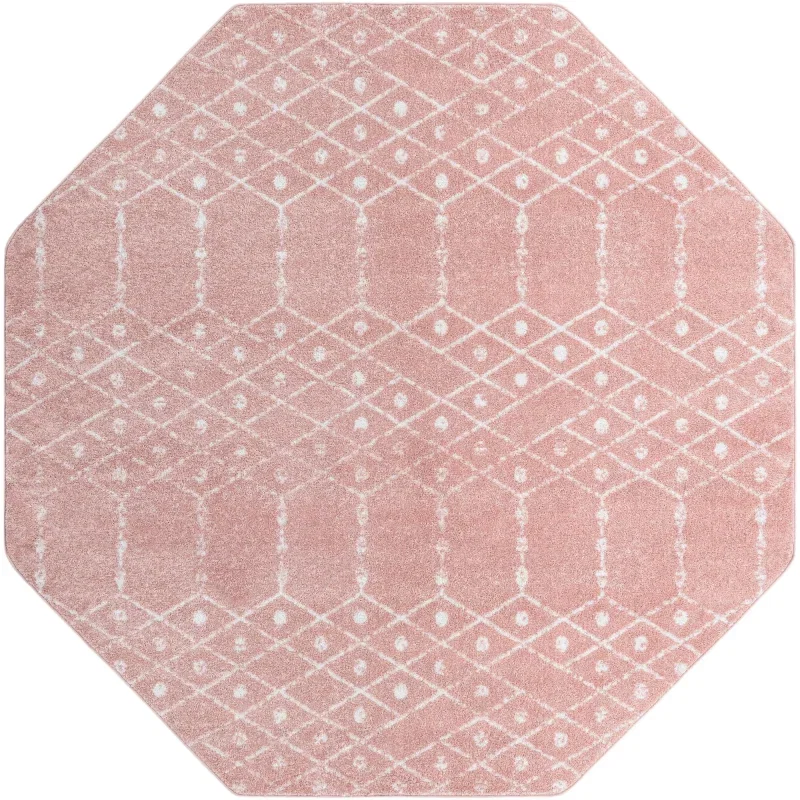 enrejado pacifica geometrico en rosa