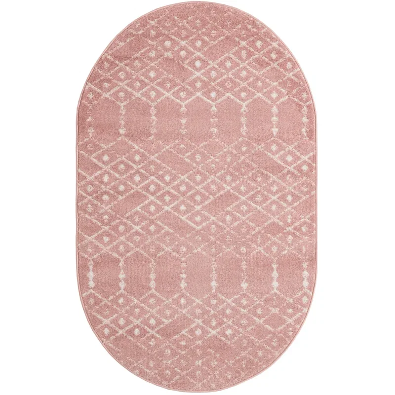 enrejado pacifica geometrico en rosa