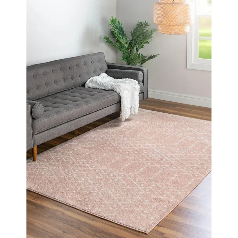 enrejado pacifica geometrico en rosa