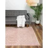 enrejado pacifica geometrico en rosa