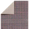 Tapete Estrella Polar Enrejado Turco en Rojo y Azul