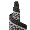 exterior azteca geometrico en gris carbon