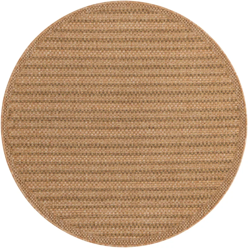 Tapete Exterior Borde Delgado Natural