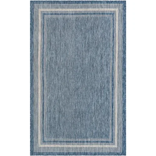 exterior bordes enrejado en azul