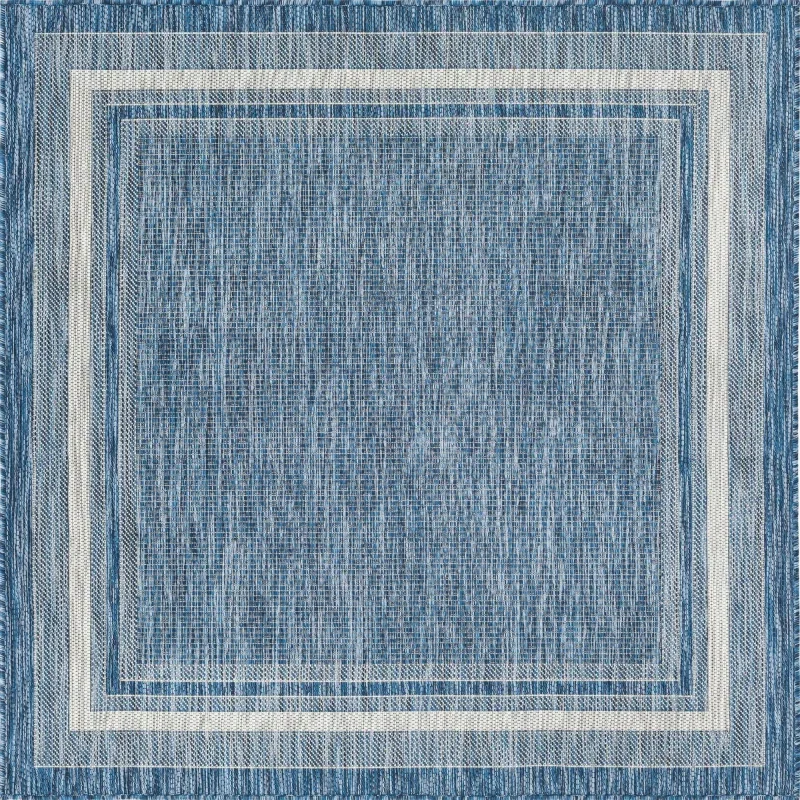 exterior bordes enrejado en azul
