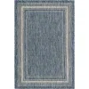 exterior bordes enrejado en azul