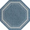 exterior bordes enrejado en azul