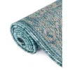 exterior bordes geometrico en aqua