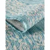 exterior bordes geometrico en aqua