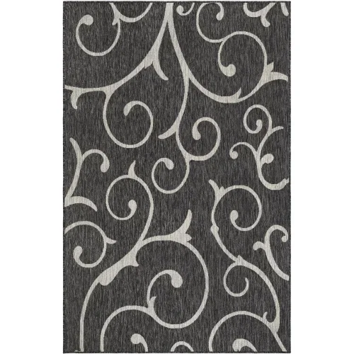 exterior botanico enredadera en gris carbon
