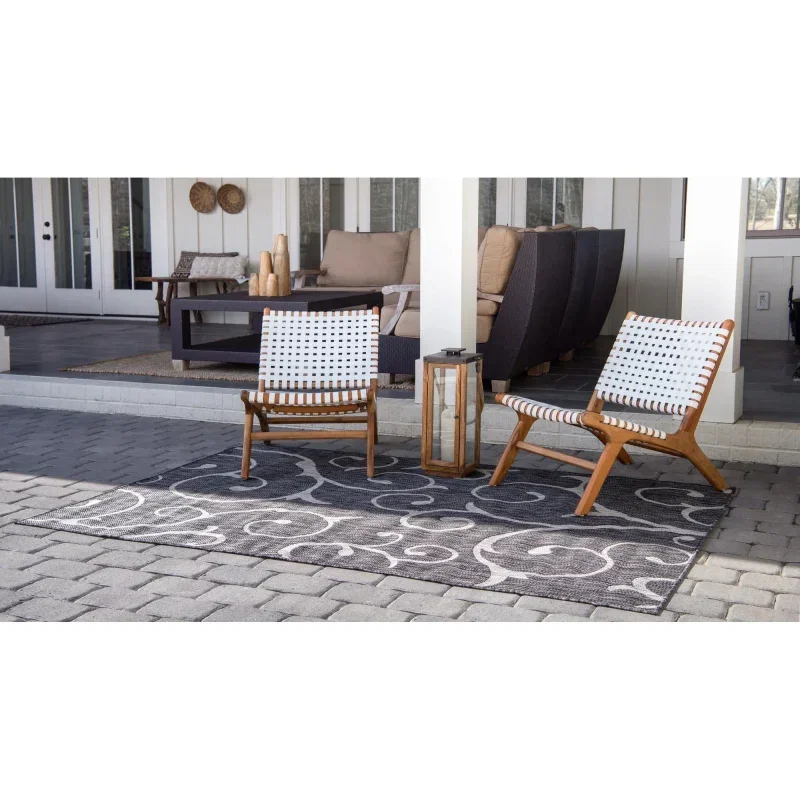 exterior botanico enredadera en gris carbon