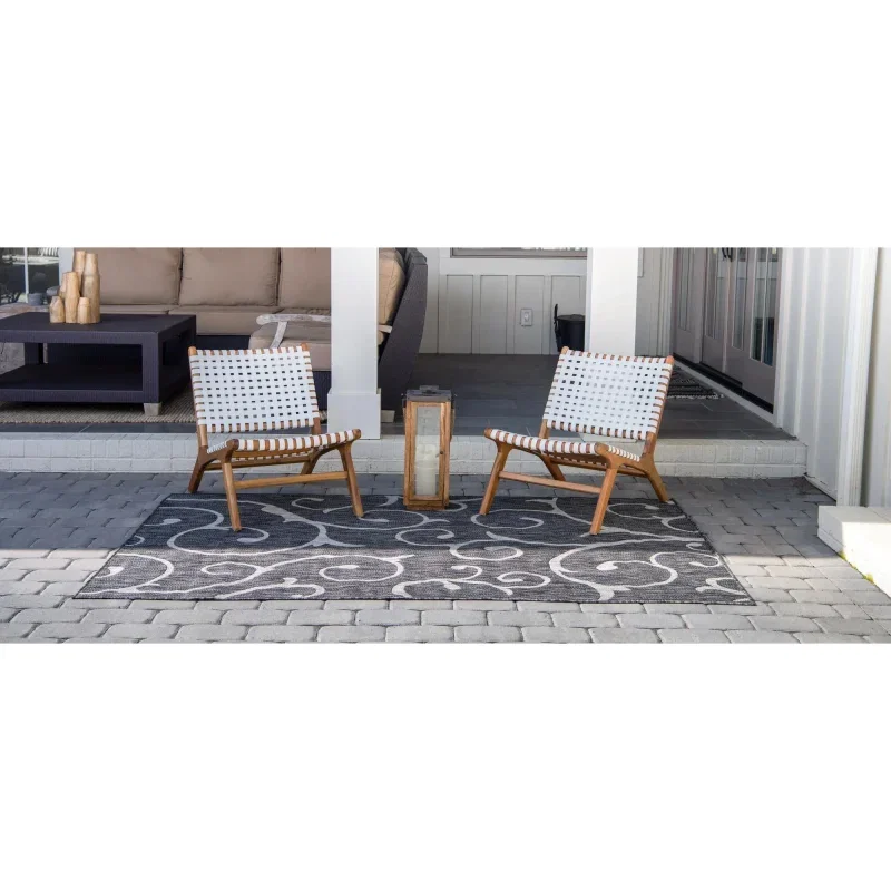 exterior botanico enredadera en gris carbon