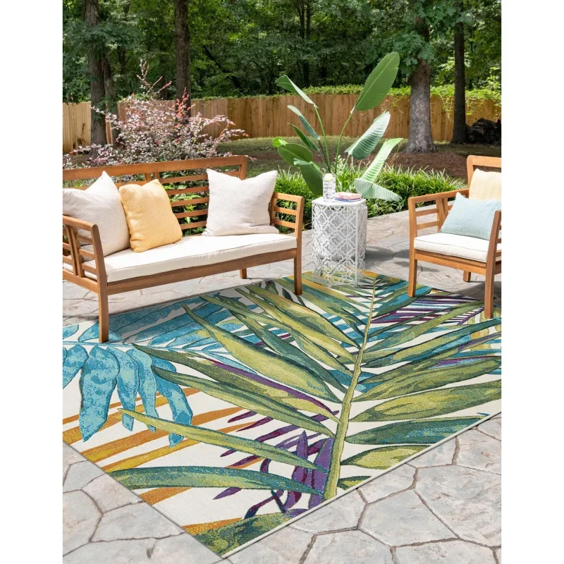 exterior botanico hojas tonales