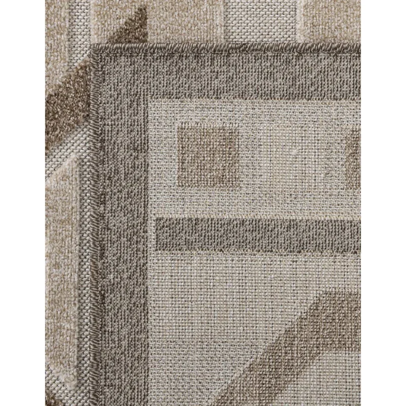 Tapete Exterior de Flechas en Beige
