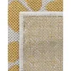 exterior hamptons animal print en amarillo y marfil