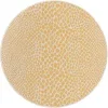 exterior hamptons animal print en amarillo y marfil