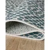 exterior hamptons animal print en verde azulado