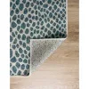 exterior hamptons animal print en verde azulado