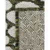 exterior hamptons animal print en verde