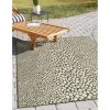 exterior hamptons animal print en verde