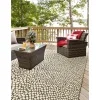 exterior hamptons animal print en verde