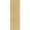 exterior hamptons diamante ikat en amarillo y aqua