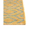 exterior hamptons diamante ikat en amarillo y aqua