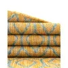 exterior hamptons diamante ikat en amarillo y aqua