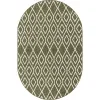 exterior hamptons diamantes geometricos en verde