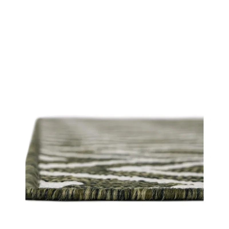 exterior hamptons diamantes geometricos en verde