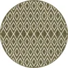 exterior hamptons diamantes geometricos en verde