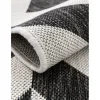 exterior hamptons enrejado geometrico en gris carbon