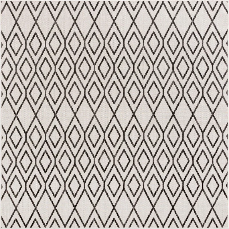 exterior hamptons geometrico en marfil