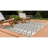 exterior hamptons geometrico en marfil