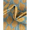 exterior hamptons piel de leopardo en amarillo y aqua