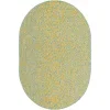 exterior hamptons piel de leopardo en amarillo y aqua