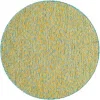 exterior hamptons piel de leopardo en amarillo y aqua