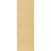 exterior hamptons rombos en amarillo y marfil