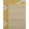 exterior hamptons rombos en amarillo y marfil