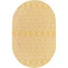exterior hamptons rombos en amarillo y marfil
