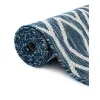 exterior hamptons rombos en azul