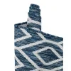 exterior hamptons rombos en azul