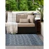 exterior hamptons rombos en azul