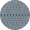 exterior hamptons rombos en azul